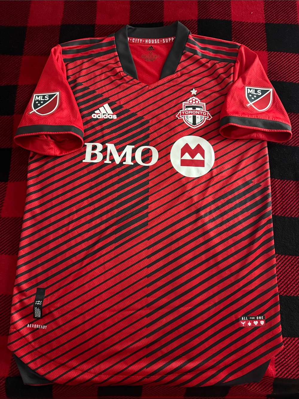 Toronto FC 2021-22 MLS Home Player Edition Adidas Jersey